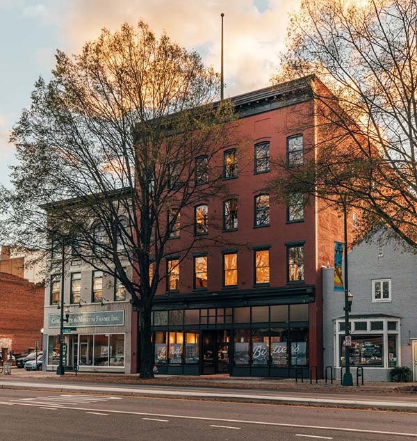 Photo of front of EIA office building in Richmond Virginia